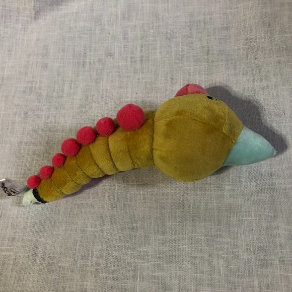 Pokemon Weedle Plush Stuffed Toy 7.5 in New With Tags 2018 - Picture 4 of 6